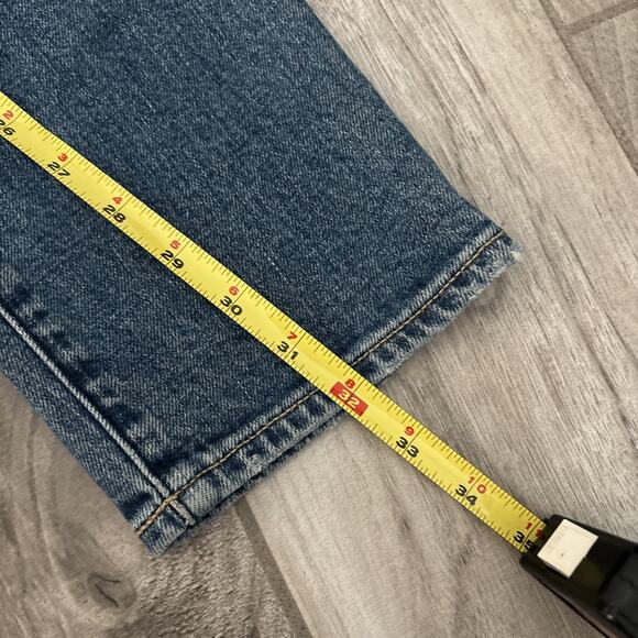 Billionaire Boys Club Blue Button Fly Men’s Spaceman Jeans Size 34/32 Unbutton - Picture 10 of 11